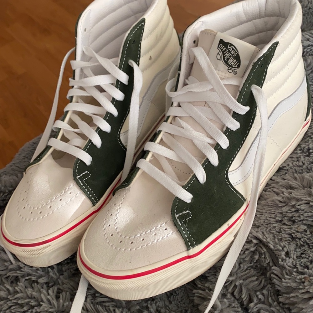 Vans SK8-HI 'RETRO SPORT - MARSHMALLOW KOMBU GREEN'